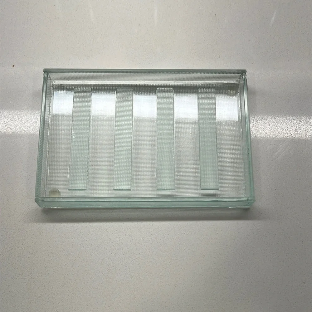 Glass Bathroom accessory set